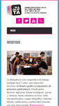 Mobile Screenshot of cooplamaqueta.com.ar